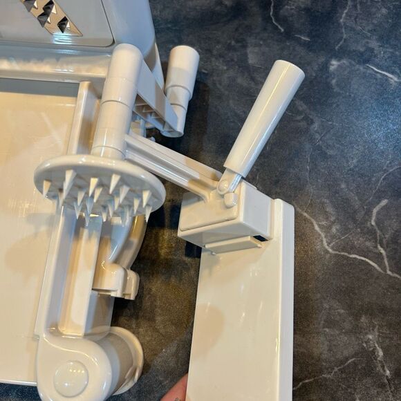 Martha Stewart Table Spiralizer White Kitchen Cooking Cutting Machine - Picture 4 of 12